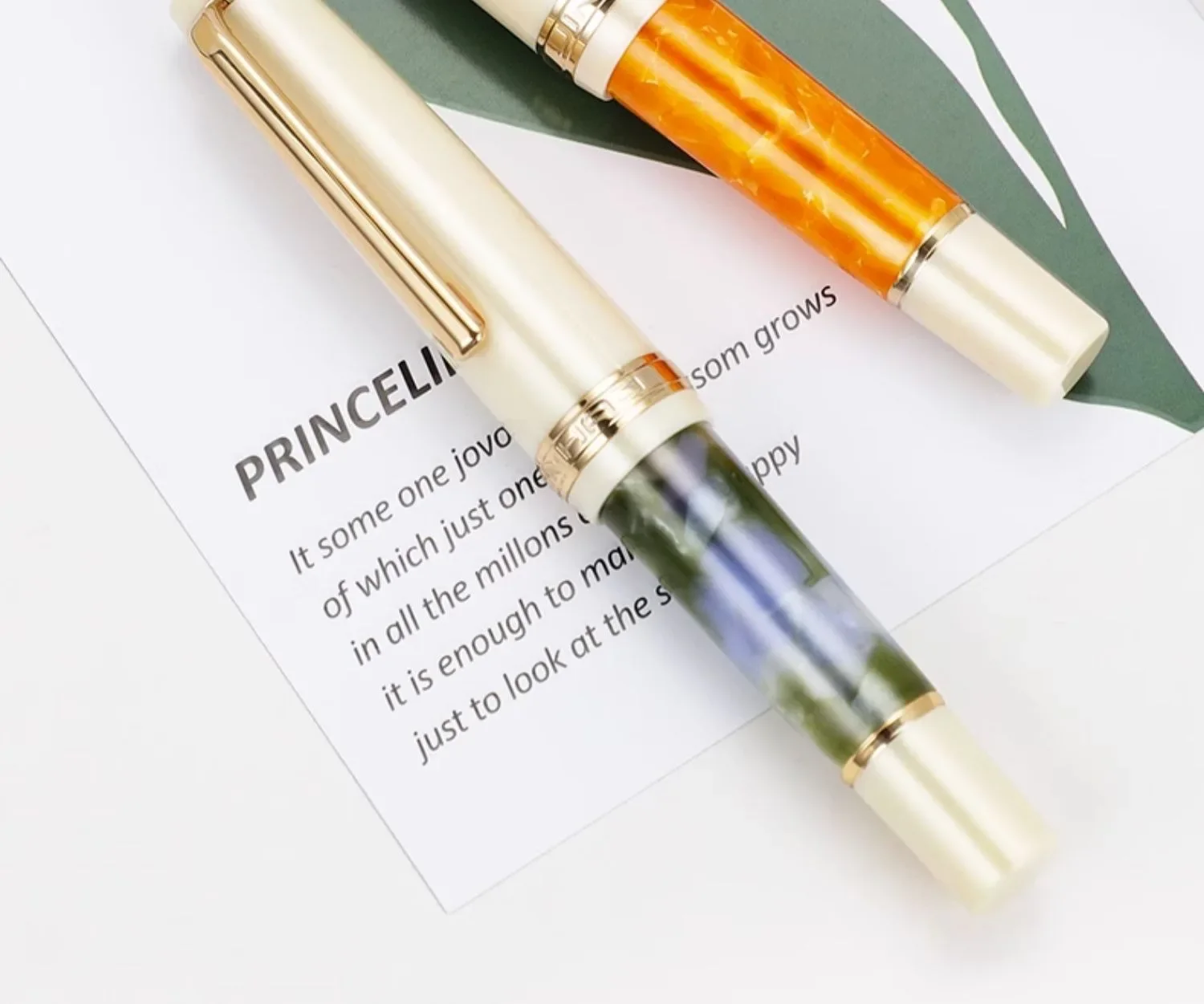Jinhao 82 Mini Fountain Pen Luxury Elegant Pens 0.38/0.5/0.7mm Extra Fine Nib Writing Ink Pens Stationery Office School Supplies