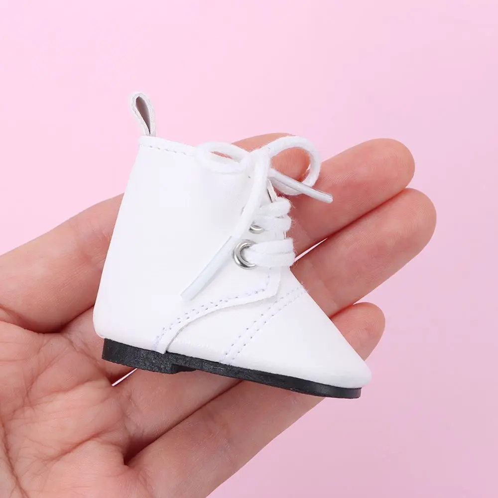 5-5.5cm Doll Boot Mini Shoes For 20cm Plush Doll For 1/4 Accessories Doll Shoes Doll House Change Clothes Game Toys Doll Boot