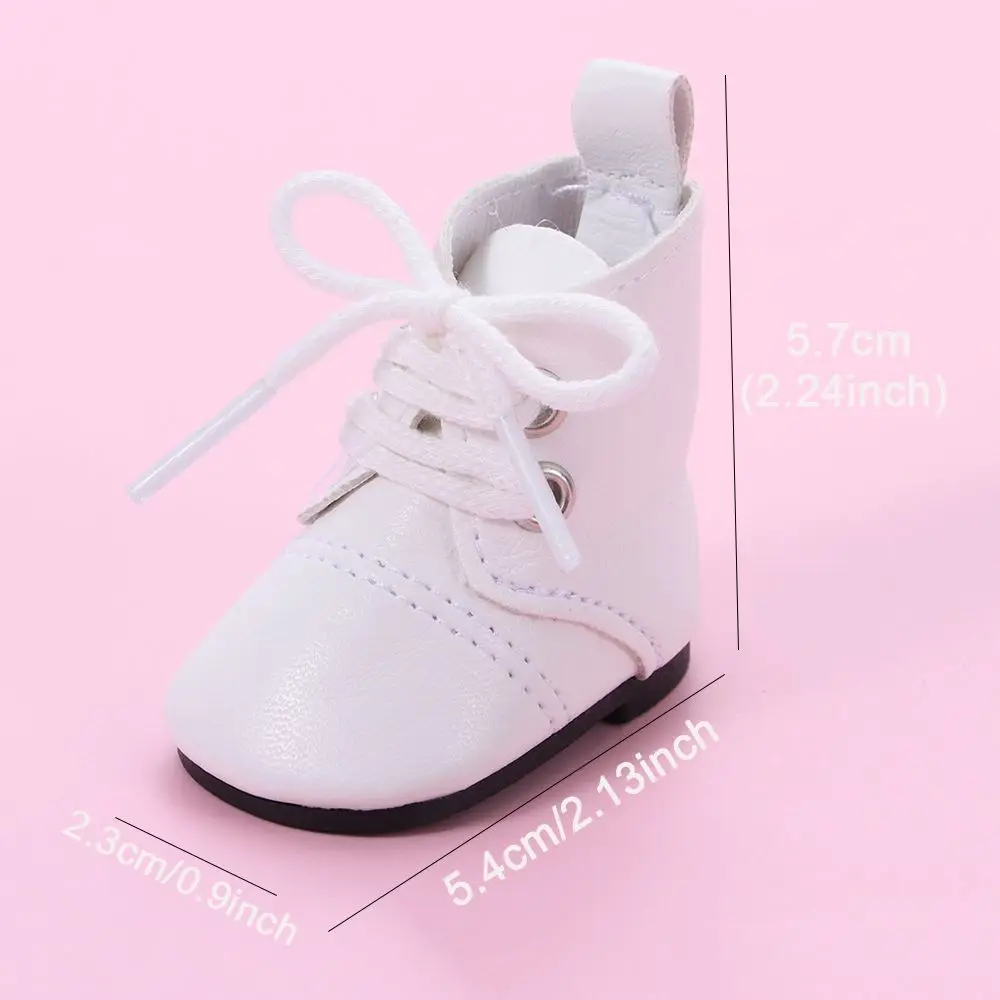 5-5.5cm Doll Boot Mini Shoes For 20cm Plush Doll For 1/4 Accessories Doll Shoes Doll House Change Clothes Game Toys Doll Boot