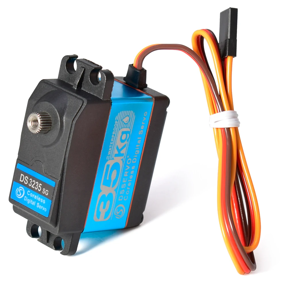 Dsservo Waterproof RC Servo DS3218 20KG DS3225 25KG DS3235 35KG 180/270 Degree for 1/8 1/10 1/12 RC Car Metal Gear Digital Servo