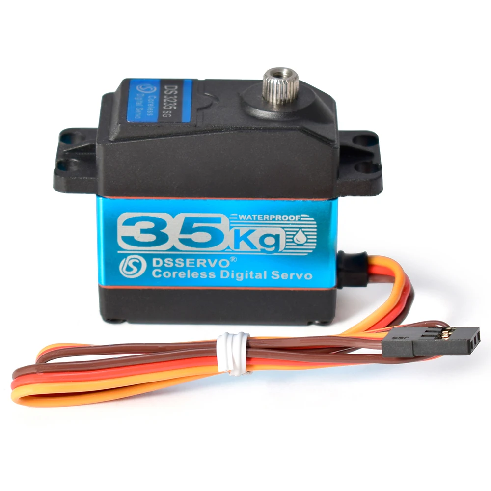Dsservo Waterproof RC Servo DS3218 20KG DS3225 25KG DS3235 35KG 180/270 Degree for 1/8 1/10 1/12 RC Car Metal Gear Digital Servo
