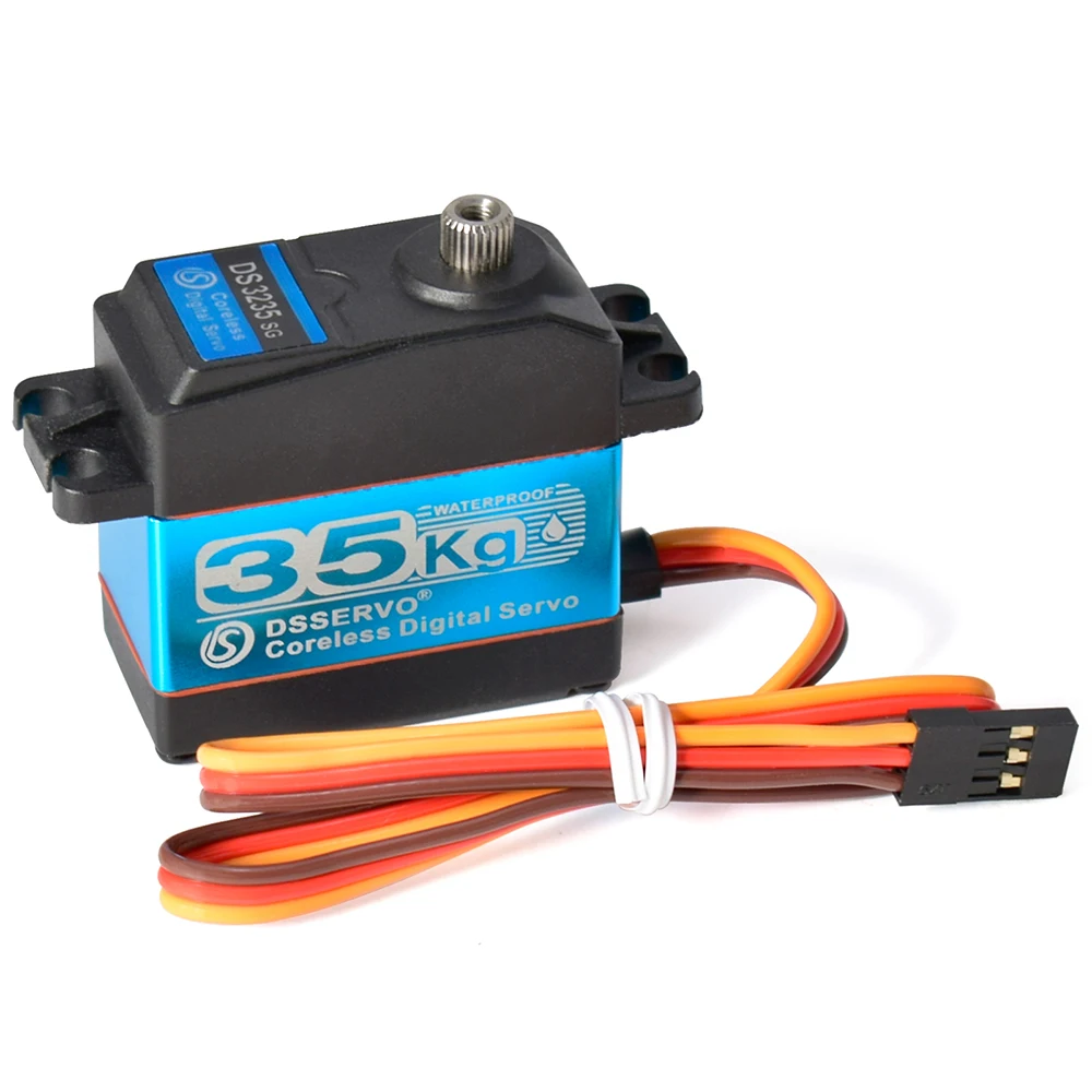 Dsservo Waterproof RC Servo DS3218 20KG DS3225 25KG DS3235 35KG 180/270 Degree for 1/8 1/10 1/12 RC Car Metal Gear Digital Servo