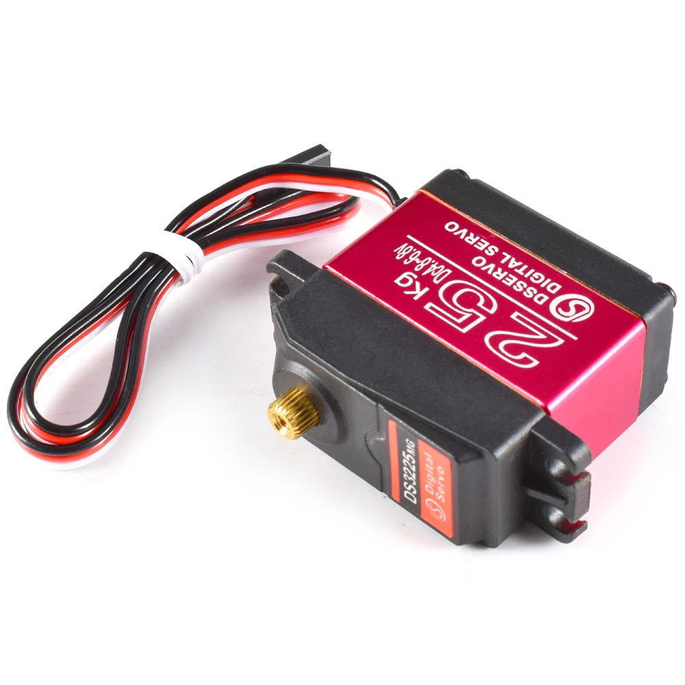 Dsservo Waterproof RC Servo DS3218 20KG DS3225 25KG DS3235 35KG 180/270 Degree for 1/8 1/10 1/12 RC Car Metal Gear Digital Servo