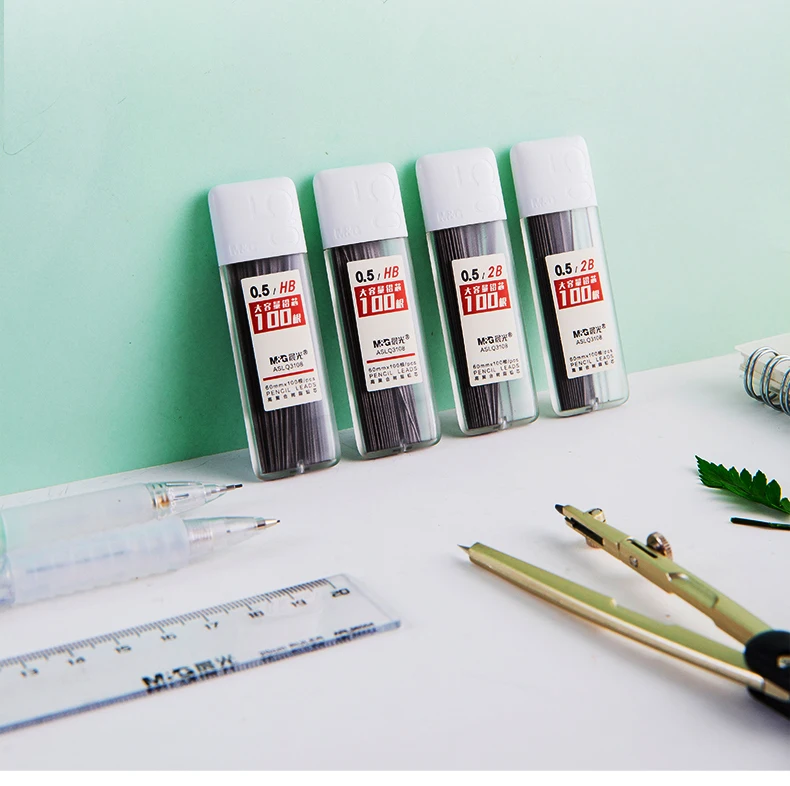 0.5/0.7mm Automatic Pencils Set HB/2B Refill Mechanical Pencil For Drawing Sketching Students School Supplies Cute Stationery
