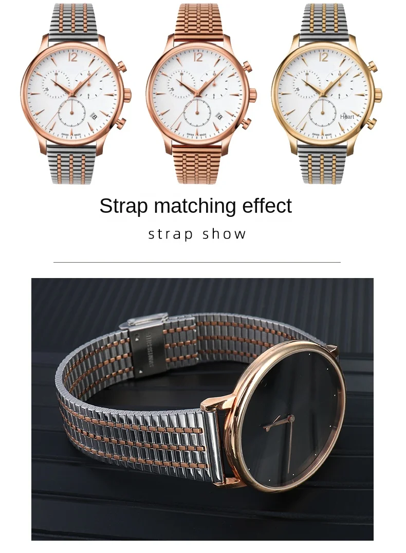 Quick Release watchband For Longines TISSOT Casio watch Strap bracelet Thin Stainless steel metal men's women's 18mm 20mm 22mm