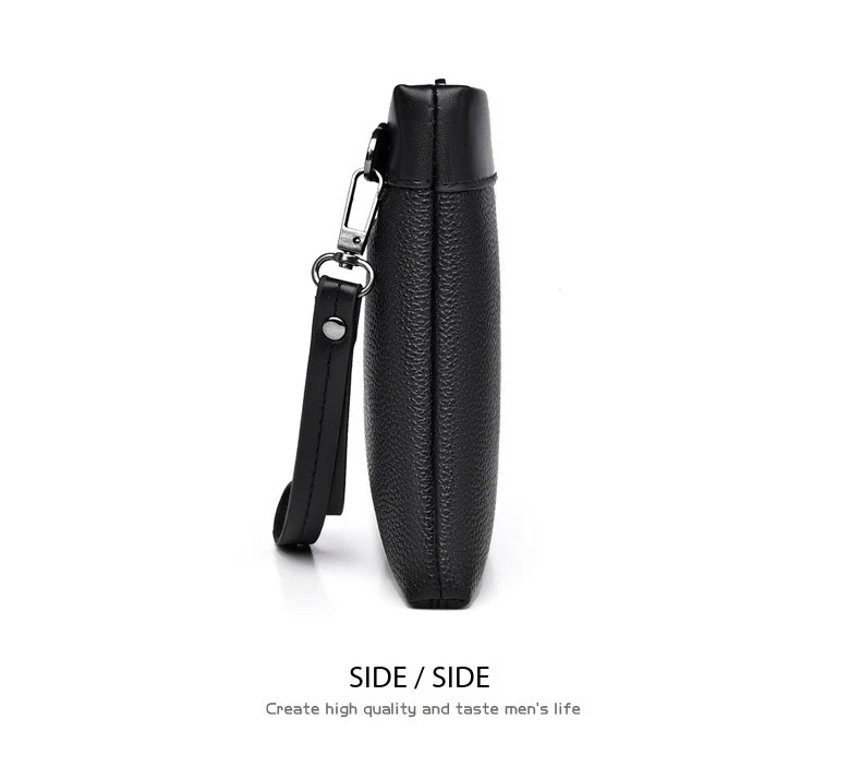 Luxury Brand Business Men Wallet Leather Man Clutch Bag Coins Pocket Purse Casual Envelope Long Wallets Luxury Handbag for Phone