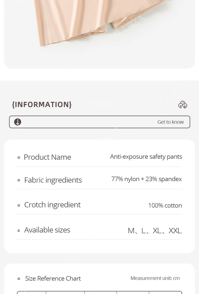 Flarixa Ice Silk Safety Shorts Double Layer Invisible Under Skirt Panties Seamless Boyshorts Women Underwear Anti Friction Pants