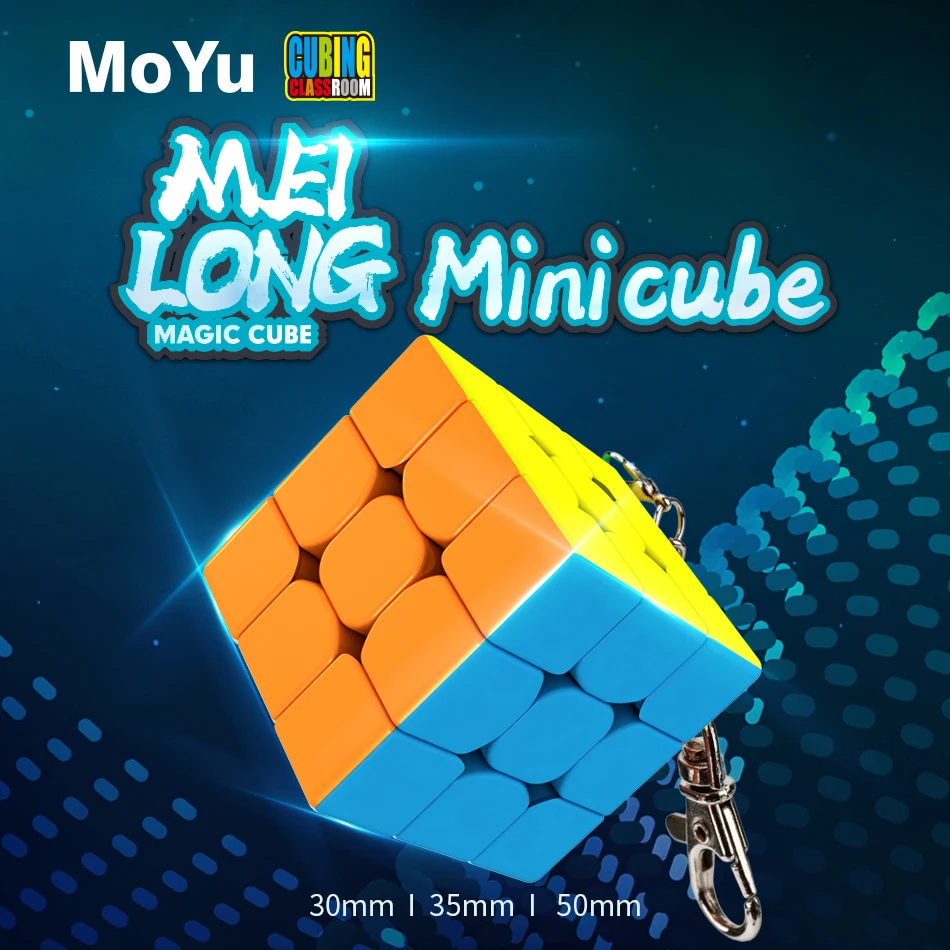 Sengso Key Chain 3x3 Mini Magic Cube 3x3 Bread Magic Tower KeyChain Backpack Decoration Cubo Magico Puzzle Toy Children Gift