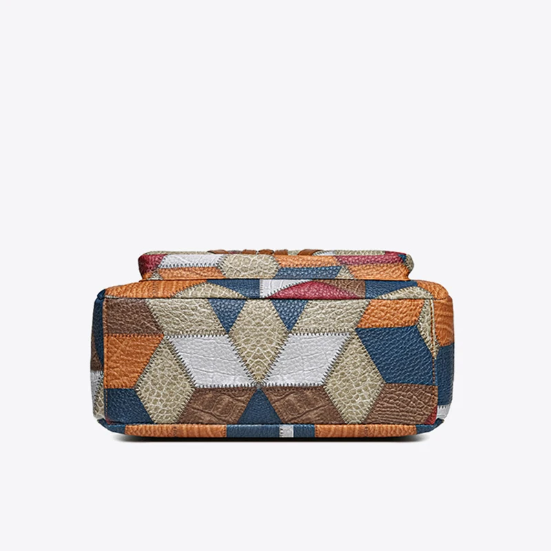 Women's Elegant Vintage Crossbody Bag Trendy HandBag Fashion Multi-pockets Shoulder Bag All-match Retro Crossbody Bag for Daily