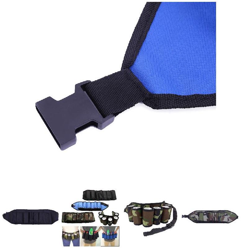 fashion Beer Holder Belt Portable 6 Pack Beer Wine Bottle Beverage Soda Can Drink Waist Bag Ideal for party camping Outdoor