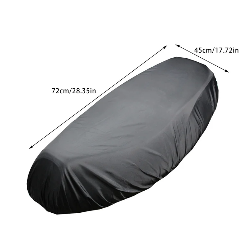 Motorcycle Seat Cover Waterproof Seat Cover Universal Flexible Saddle-Cover Black Sun-Protection Heat Insulation Cushion Covers