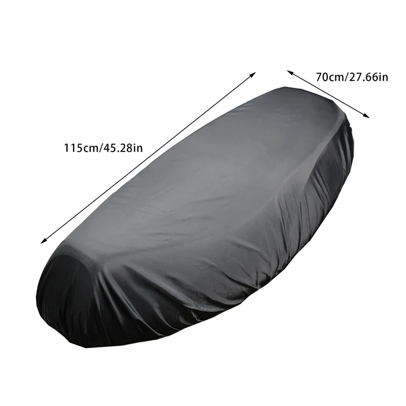 Motorcycle Seat Cover Waterproof Seat Cover Universal Flexible Saddle-Cover Black Sun-Protection Heat Insulation Cushion Covers