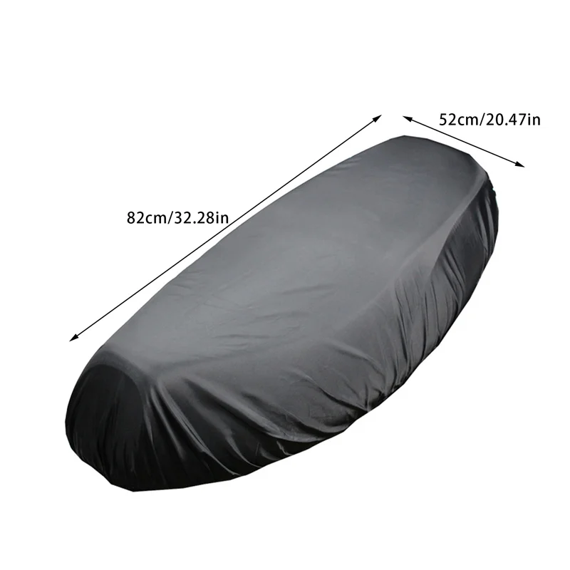 Motorcycle Seat Cover Waterproof Seat Cover Universal Flexible Saddle-Cover Black Sun-Protection Heat Insulation Cushion Covers