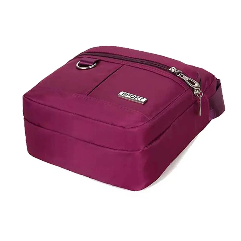 Casual Small Women's Shoulder Bag Multifunctional Coin Purse Wallet Nylon Waterproof Messenger Bag Mobile Phone Crossbody Bags
