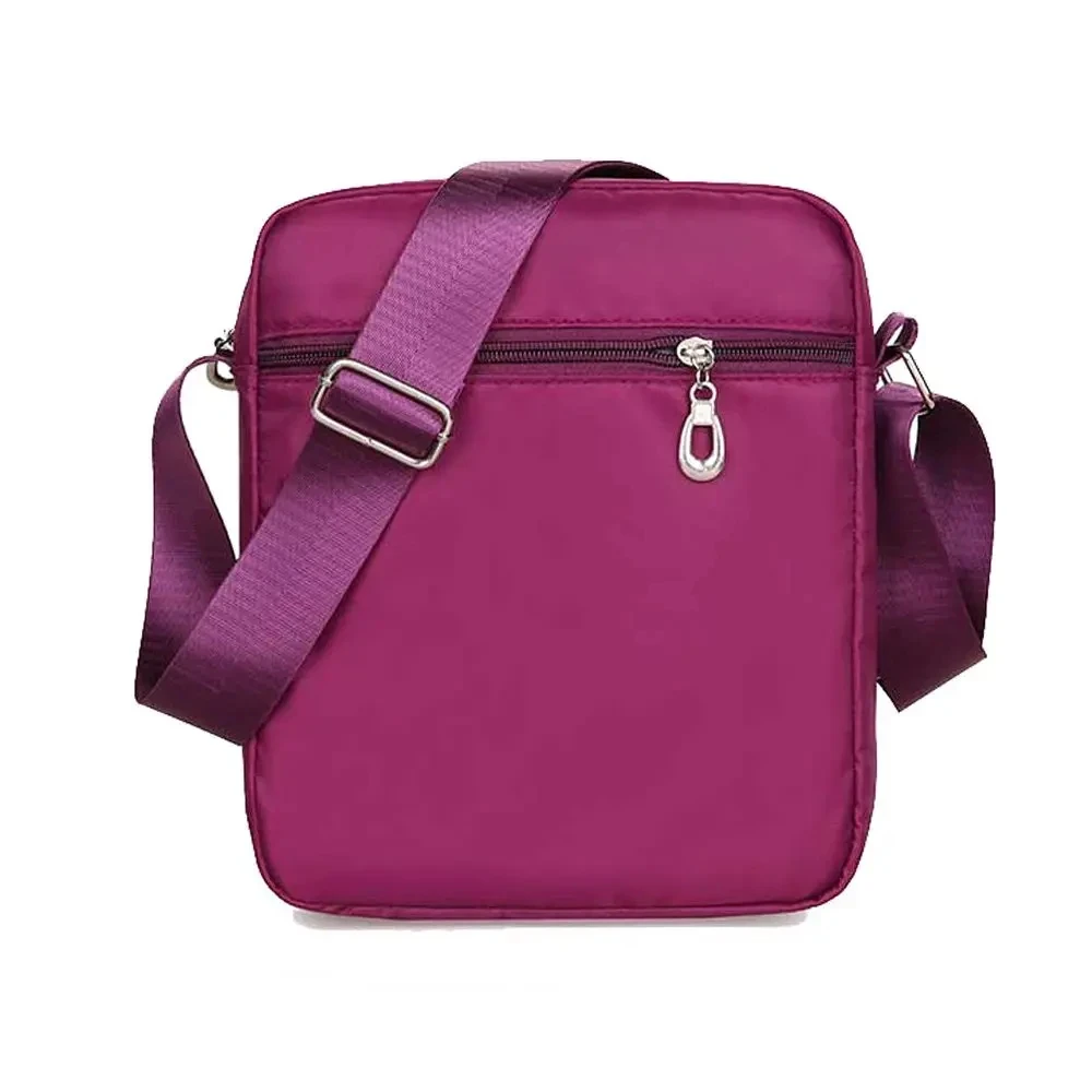 Casual Small Women's Shoulder Bag Multifunctional Coin Purse Wallet Nylon Waterproof Messenger Bag Mobile Phone Crossbody Bags