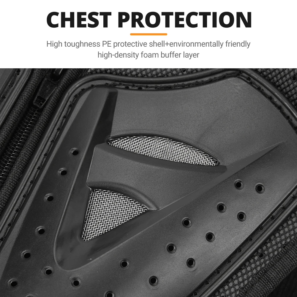 Kid's Motorcycle Armor Vest Protection Motocross Body Armor Jacket Protective Armors Riding Kneepads Moto Full Armor Children