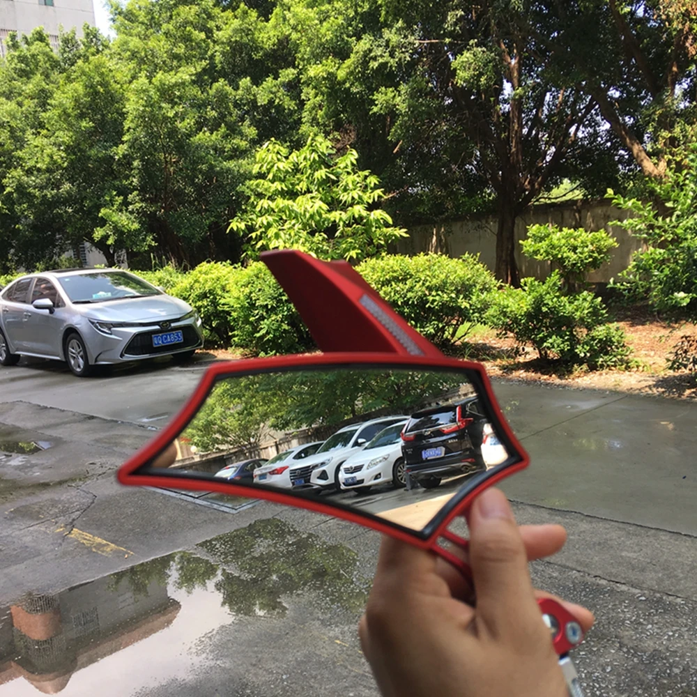 2Pcs Motorcycle Left Right Side 8MM 10MM RearView Mirrors With Changable Screws Universial for Yamaha Honda Kawasaki Suzuki
