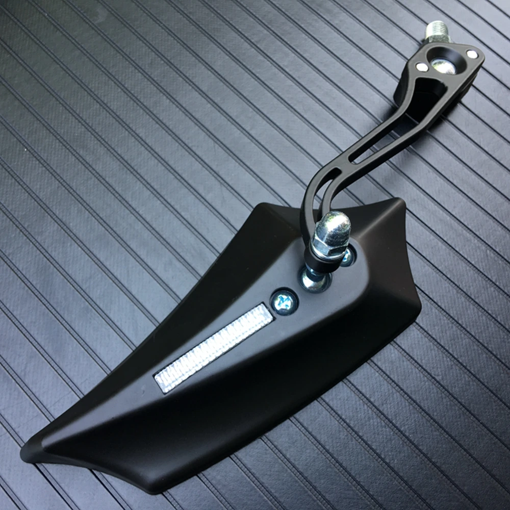 2Pcs Motorcycle Left Right Side 8MM 10MM RearView Mirrors With Changable Screws Universial for Yamaha Honda Kawasaki Suzuki