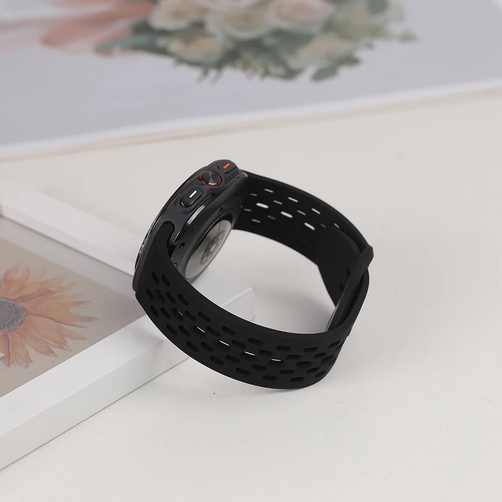 Silicone Strap For Samsung Galaxy Watch Ultra 2 Strap Accessories Smartwatch Bracelet Correa Galaxy Watch Ultra(2025) 47mm Band