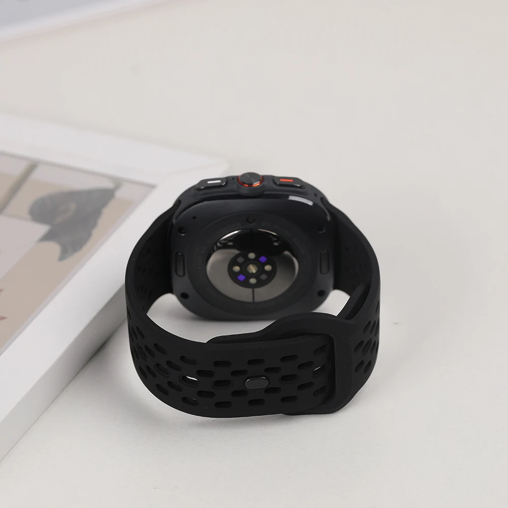 Silicone Strap For Samsung Galaxy Watch Ultra 2 Strap Accessories Smartwatch Bracelet Correa Galaxy Watch Ultra(2025) 47mm Band