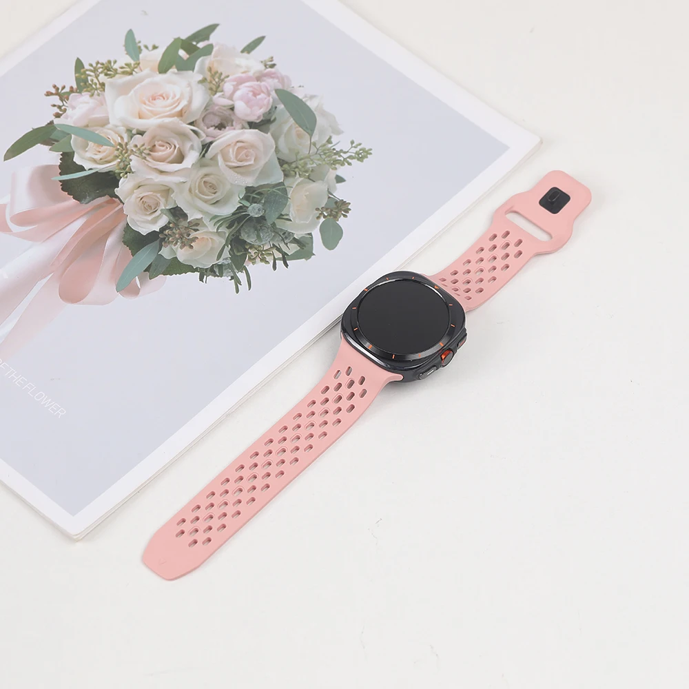 Silicone Strap For Samsung Galaxy Watch Ultra 2 Strap Accessories Smartwatch Bracelet Correa Galaxy Watch Ultra(2025) 47mm Band