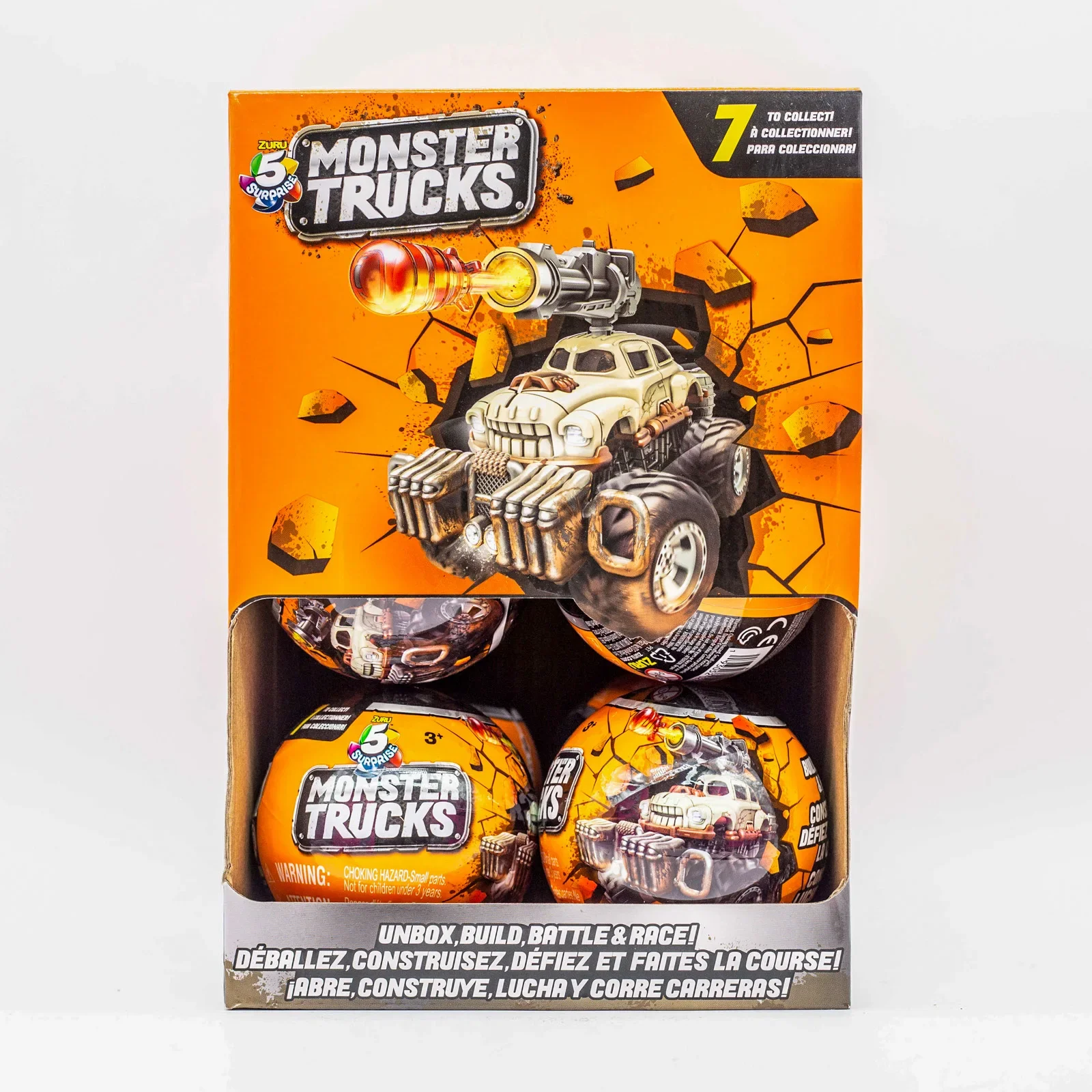 5x Surprise Ball Unicorn Monster Trucks Blind Box Doll Gifts Toy Model Anime Figures Collect Ornaments