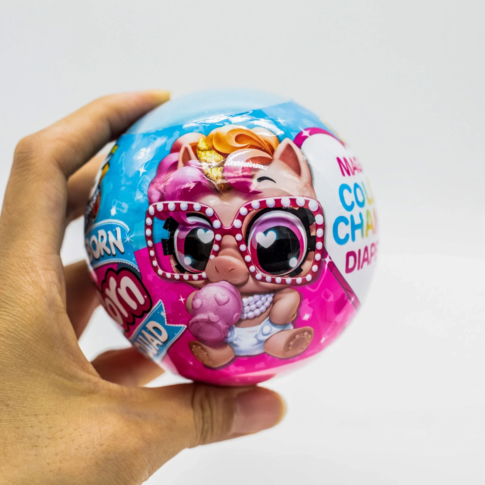 5x Surprise Ball Unicorn Monster Trucks Blind Box Doll Gifts Toy Model Anime Figures Collect Ornaments