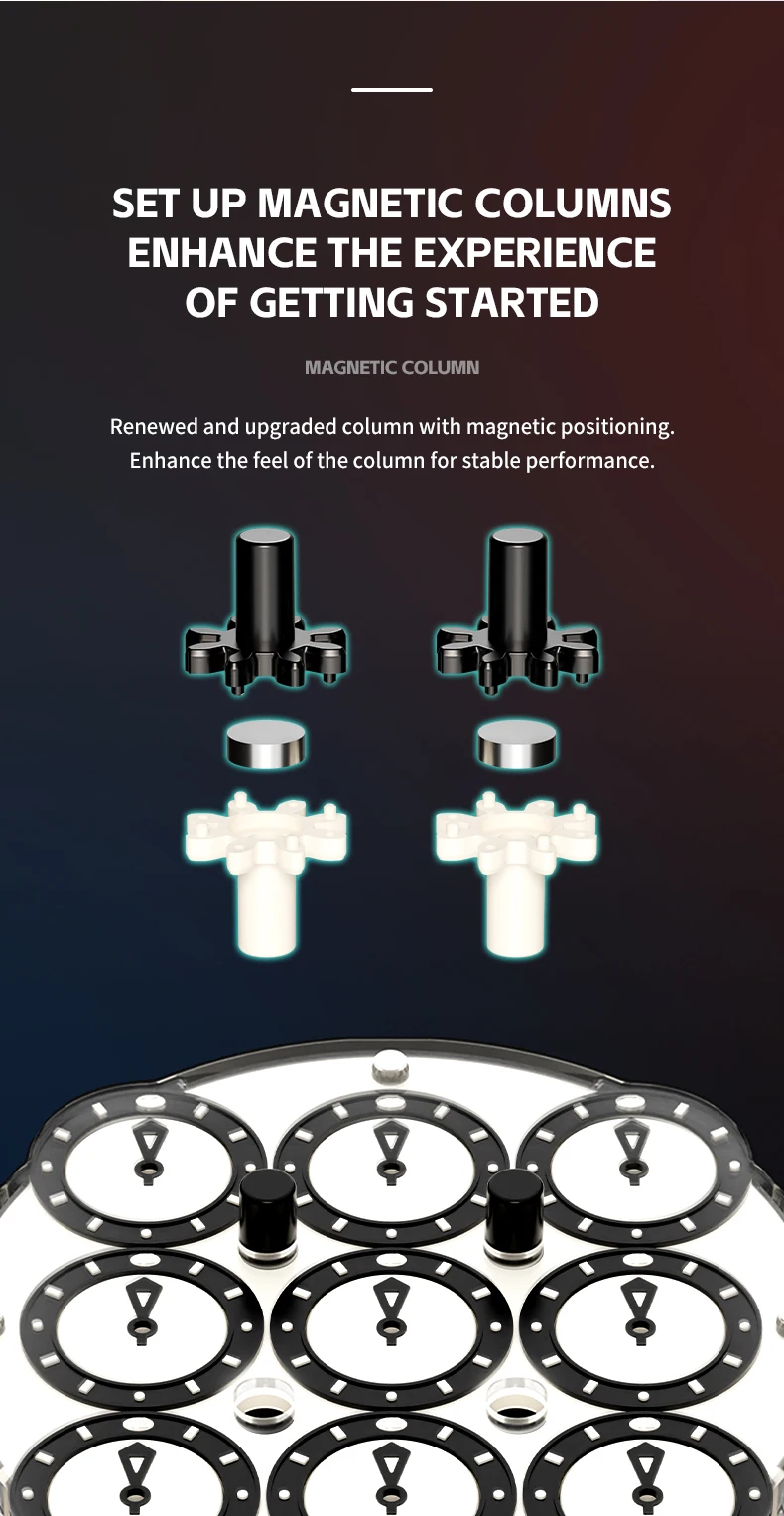 Sengso Magnetic Magic Watch 3x3x3 4x4x4 5x5x5 3x3 4x4 5x5 Magic Clock Professional Magic Cube Clock Magnetic Speed Cube Toys  ﻿