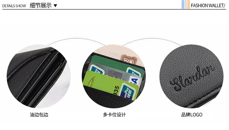 1Pc New Super Slim Soft Wallet PU Leather Mini Credit Card Wallet Purse Card Holders Men Wallet Thin Small Short Skin Wallets