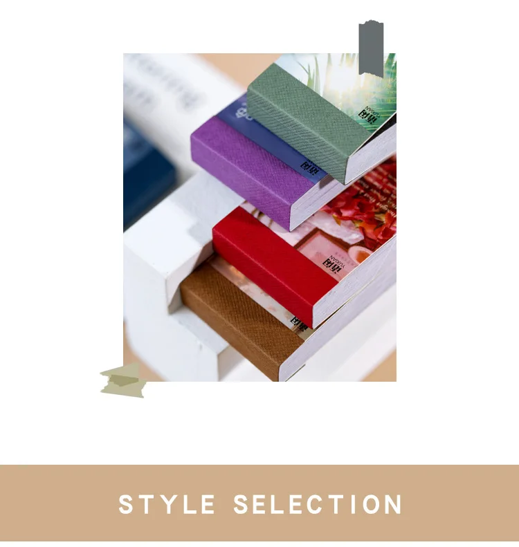 50 Sheet World scenery Style Sticker Book Washi Paper Journal DIY Material Decoration Sticker Memo Pad Scrapbook Stationery gift