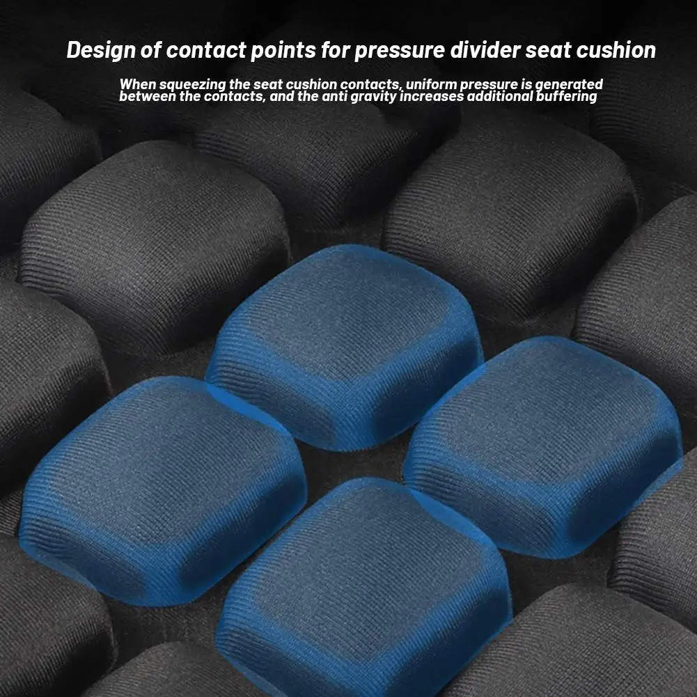 Motorcycles Seat Cover Cushion EVA Foam Soft Comfortable Relief Seat Cushion Universal for Motorbike Electric Bike Air Seat