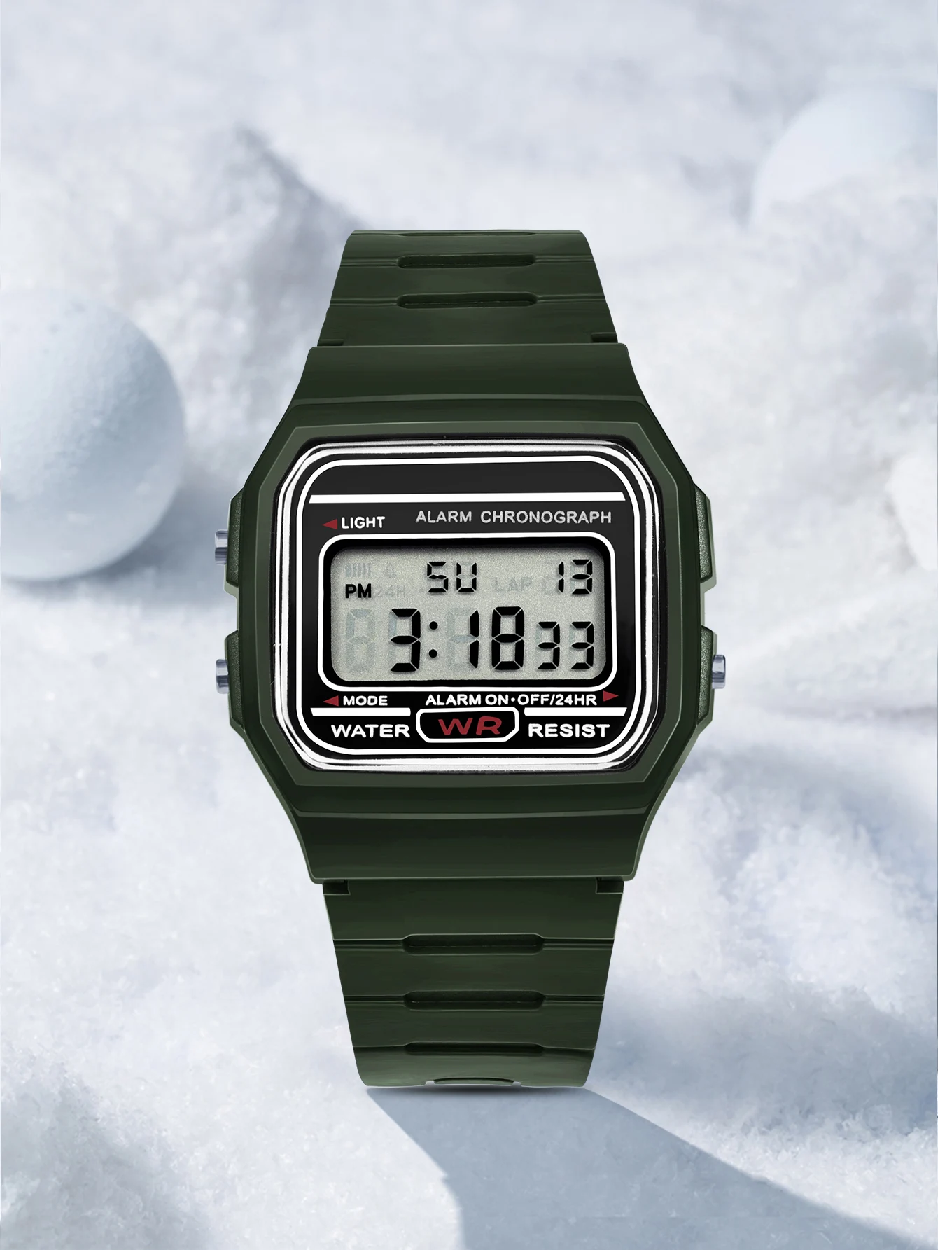 Hot Selling Women LED Digital Electronic Watch Multifunctional Outdoor Simple Leisure Men and Women Sports Watch Reloj