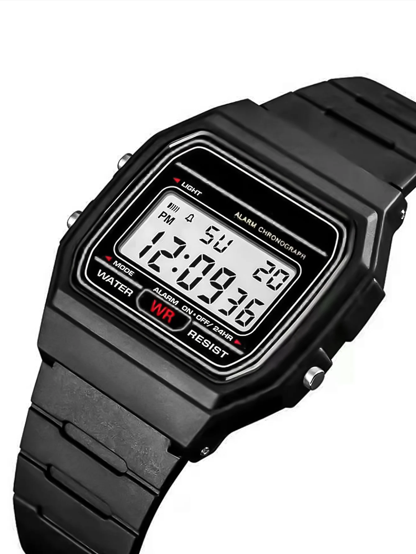Hot Selling Women LED Digital Electronic Watch Multifunctional Outdoor Simple Leisure Men and Women Sports Watch Reloj