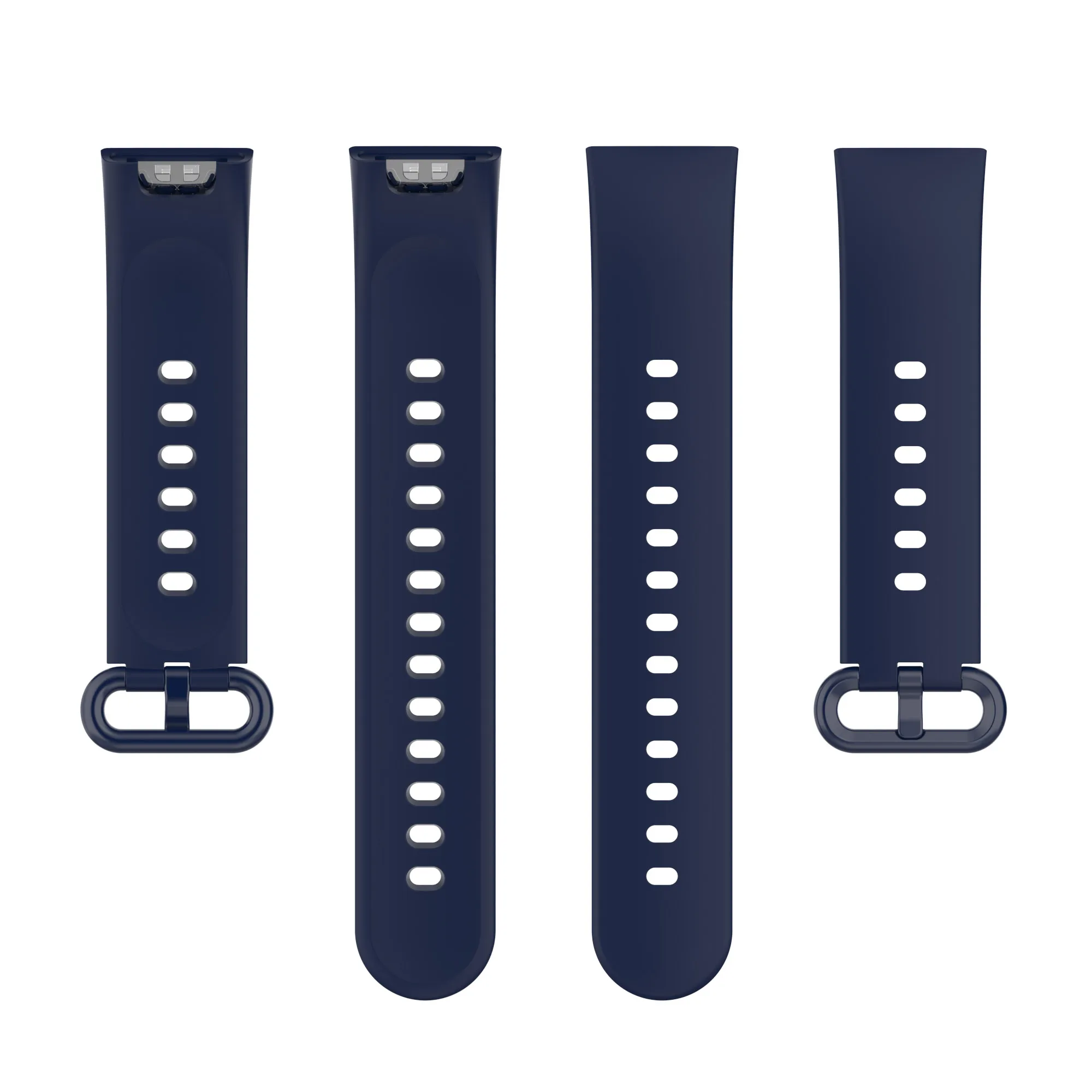 Silicone Strap for Redmi Watch 2 Lite Black Replacement Sport Bracelet Wristband for Xiaomi Watch Band with Screen Protector