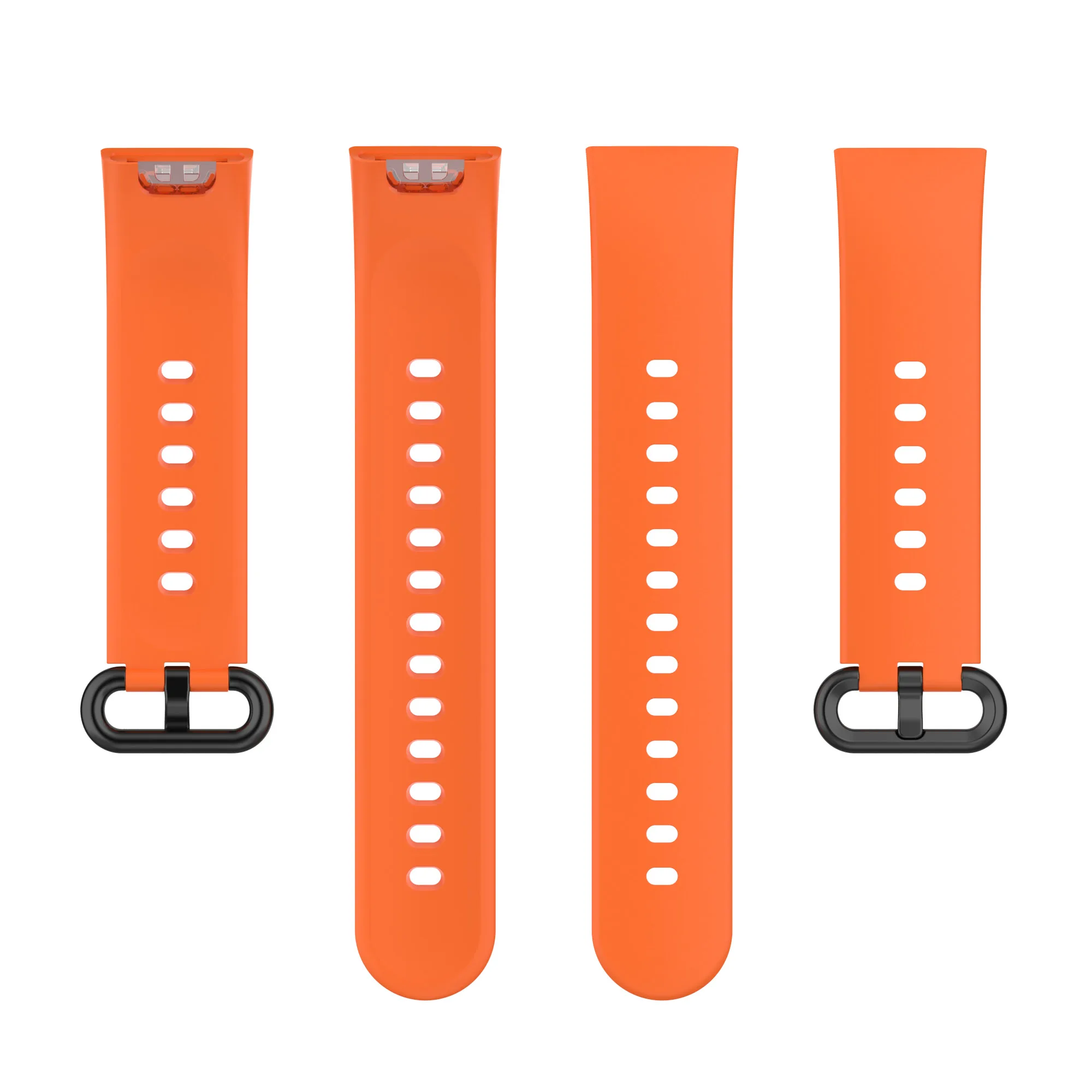 Silicone Strap for Redmi Watch 2 Lite Black Replacement Sport Bracelet Wristband for Xiaomi Watch Band with Screen Protector