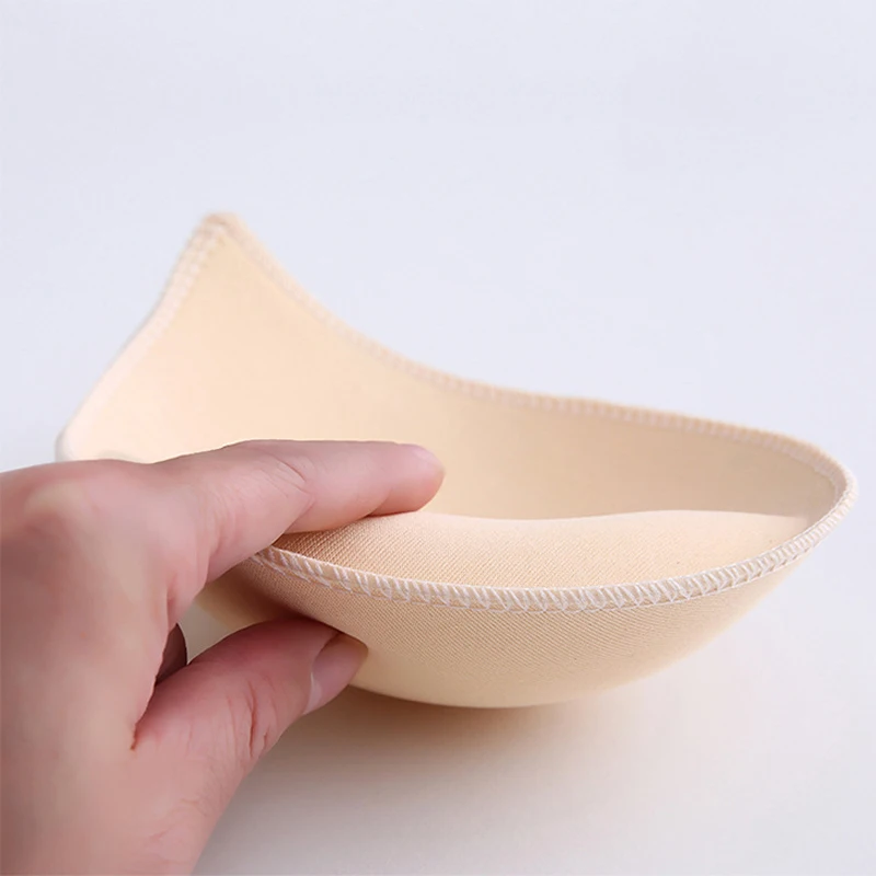 Sports Bra Breast Pad Push Up Bra Insert Pads Chest Enhancers Bra Foam Insert Chest Cup Intimates Accessories Sponge Bra Pads