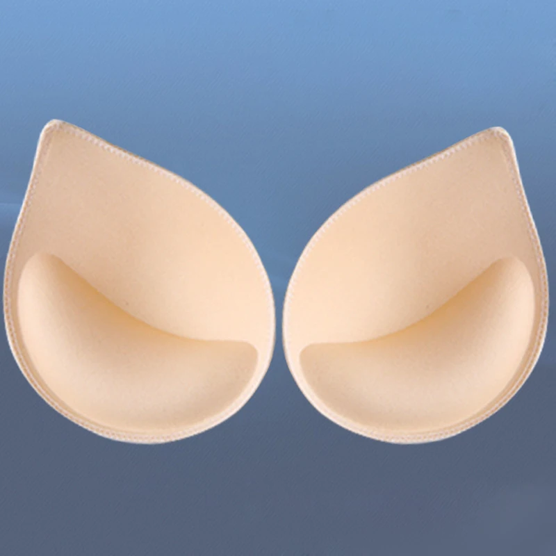 Sports Bra Breast Pad Push Up Bra Insert Pads Chest Enhancers Bra Foam Insert Chest Cup Intimates Accessories Sponge Bra Pads