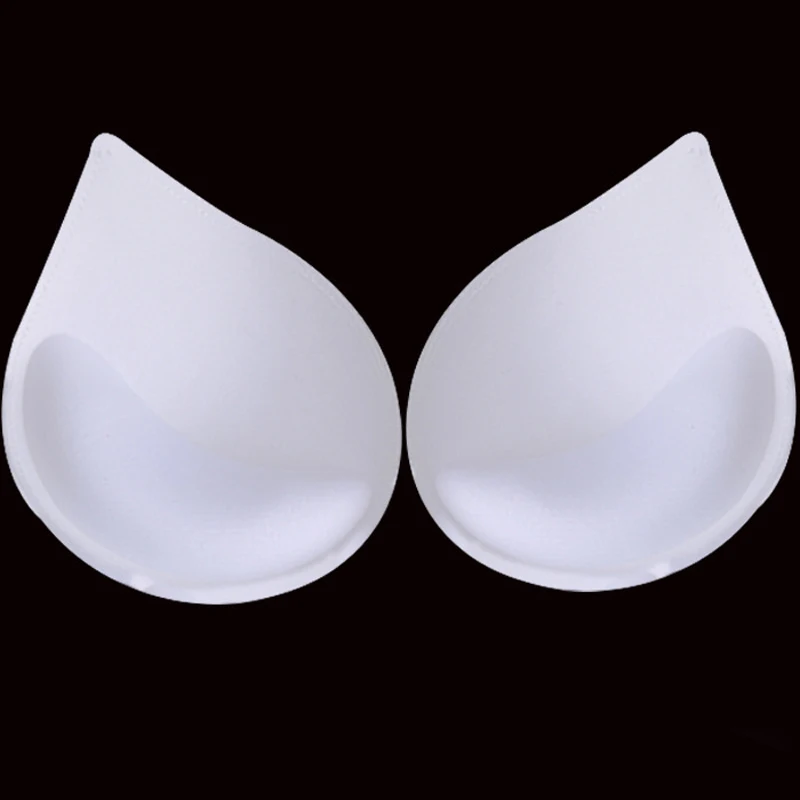 Sports Bra Breast Pad Push Up Bra Insert Pads Chest Enhancers Bra Foam Insert Chest Cup Intimates Accessories Sponge Bra Pads