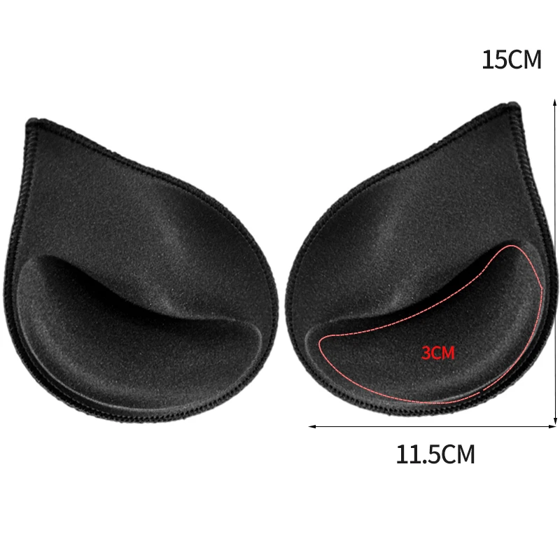 Sports Bra Breast Pad Push Up Bra Insert Pads Chest Enhancers Bra Foam Insert Chest Cup Intimates Accessories Sponge Bra Pads