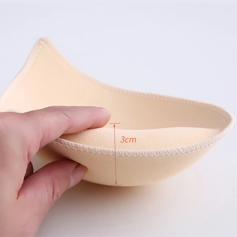 Sports Bra Breast Pad Push Up Bra Insert Pads Chest Enhancers Bra Foam Insert Chest Cup Intimates Accessories Sponge Bra Pads