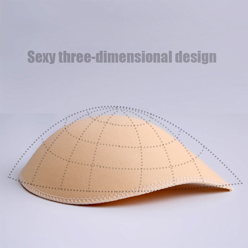 Sports Bra Breast Pad Push Up Bra Insert Pads Chest Enhancers Bra Foam Insert Chest Cup Intimates Accessories Sponge Bra Pads
