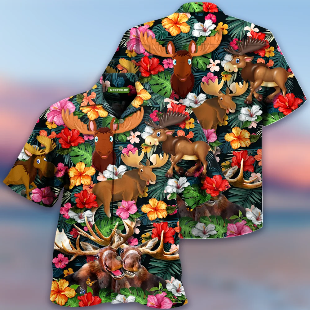 Cuba Shirts Men Women Fashion Hawaiian Casual Beach Blouse Men's Clothing Mens Vocation Lapel Floral