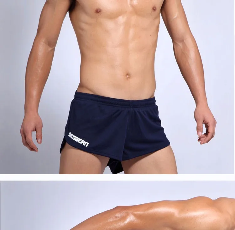 SEOBEAN Men's Sports Running Training Shorts Active Lifestyle Comfortable Inner Shorts