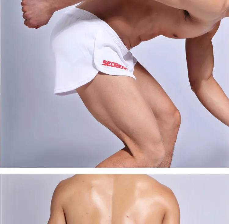 SEOBEAN Men's Sports Running Training Shorts Active Lifestyle Comfortable Inner Shorts