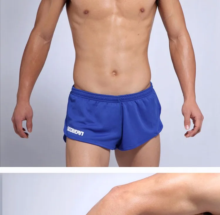 SEOBEAN Men's Sports Running Training Shorts Active Lifestyle Comfortable Inner Shorts