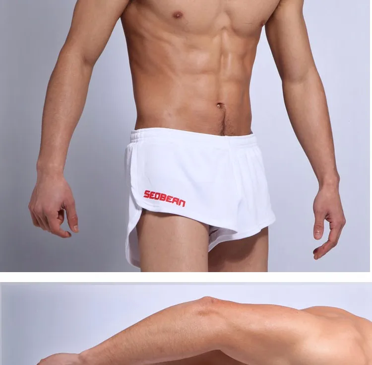 SEOBEAN Men's Sports Running Training Shorts Active Lifestyle Comfortable Inner Shorts