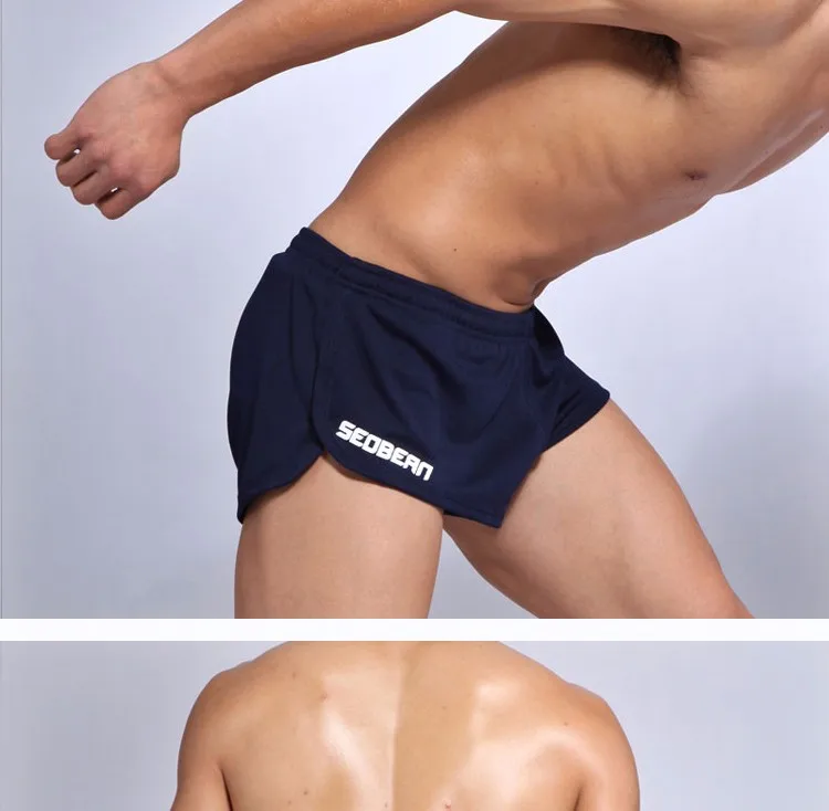 SEOBEAN Men's Sports Running Training Shorts Active Lifestyle Comfortable Inner Shorts