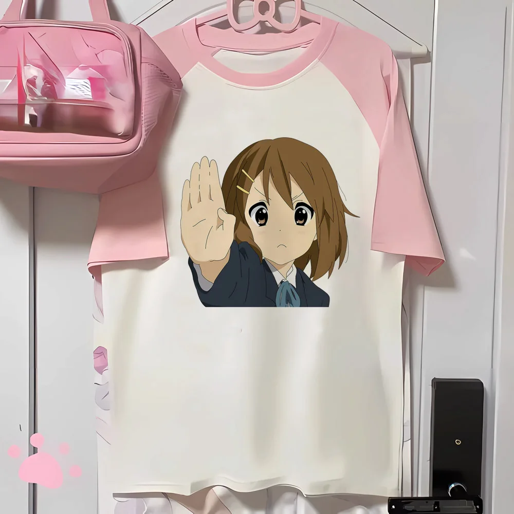 K-on t-shirts women comic t shirt female designer funny graphic clothes