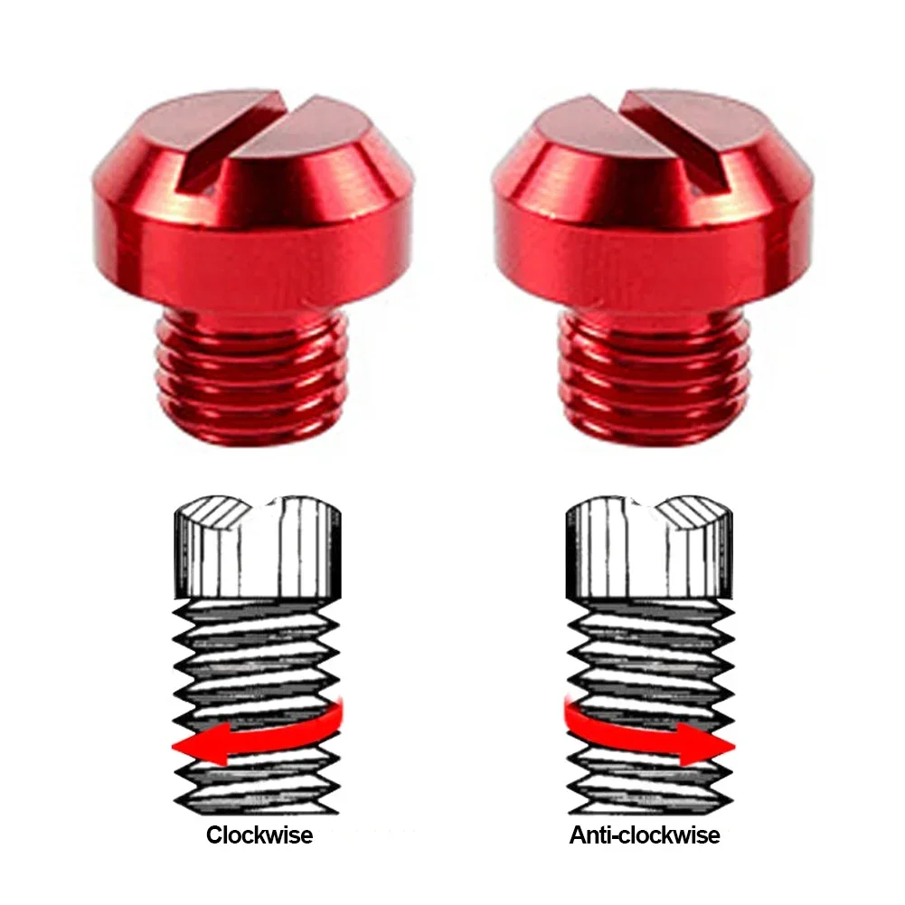 2PCS M8 M10*1.25 Motorcycle Mirror Hole Plug Screw Bolts For Yamaha Honda Kawasaki Suzuki BMW Aprilia Ducati Universal