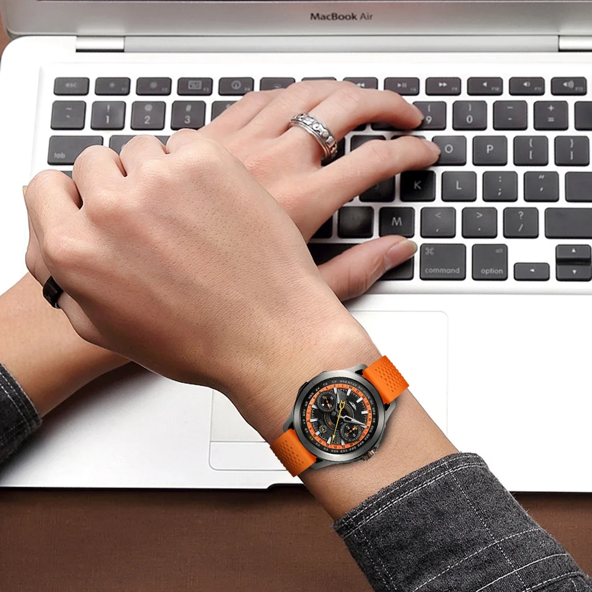 22mm Breathe Silicone Strap for Xiaomi Watch S4 Sport Wristband for Huawei GT4 46mm GT3 4Pro Bracelet for Samsung Gear S3 Band